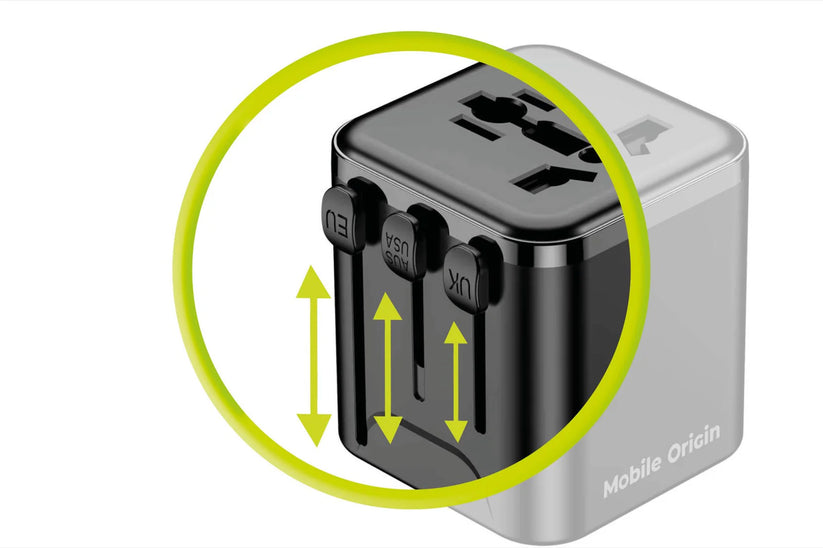 30W univerzální cestovní adaptér Mobile Origin Universal Travel Adapter PW30 - iSTYLE.cz