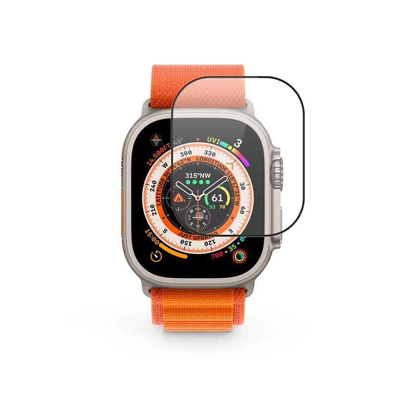 Ochranné sklo pro Apple Watch Ultra 49 mm iSTYLE EDGE TO EDGE GLASS - iSTYLE CZ