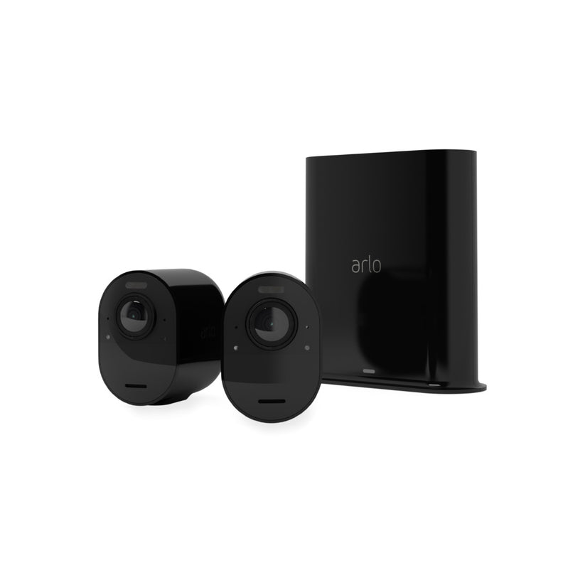 Bezpečnostní venkovní kamera Arlo Ultra 2 (2 ks) - černá - iSTYLE CZ