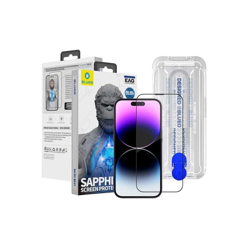 Safírové sklo pro iPhone 16 Pro Blueo - iSTYLE CZ