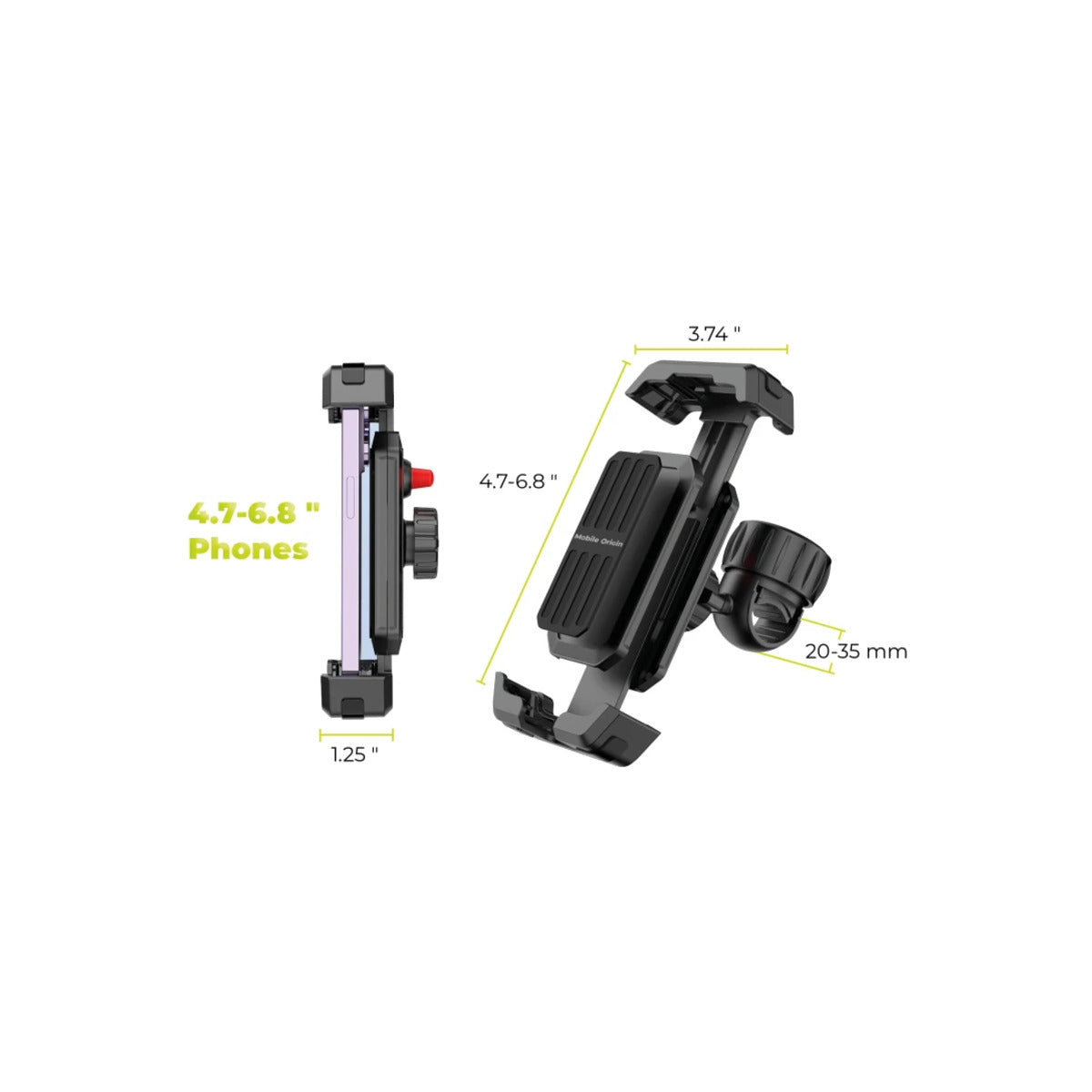 Držák telefonu na kolo Mobile Origin B1