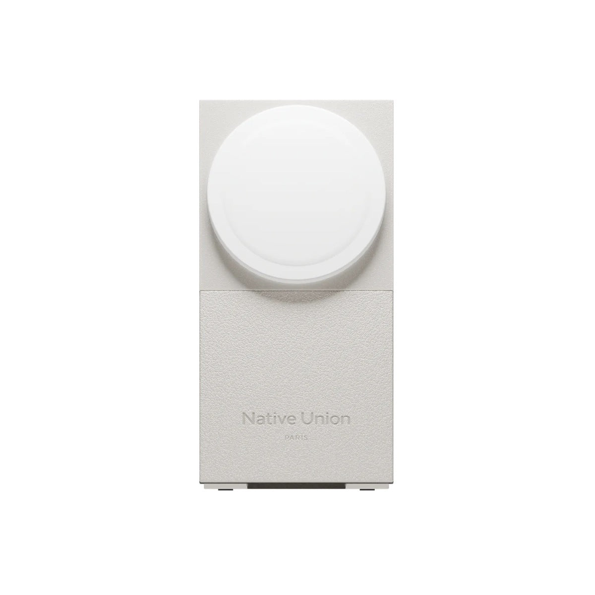 Bezdrátová nabíječka Native Union Rise 2-in-1 Qi2 - stříbrná - iSTYLE CZ