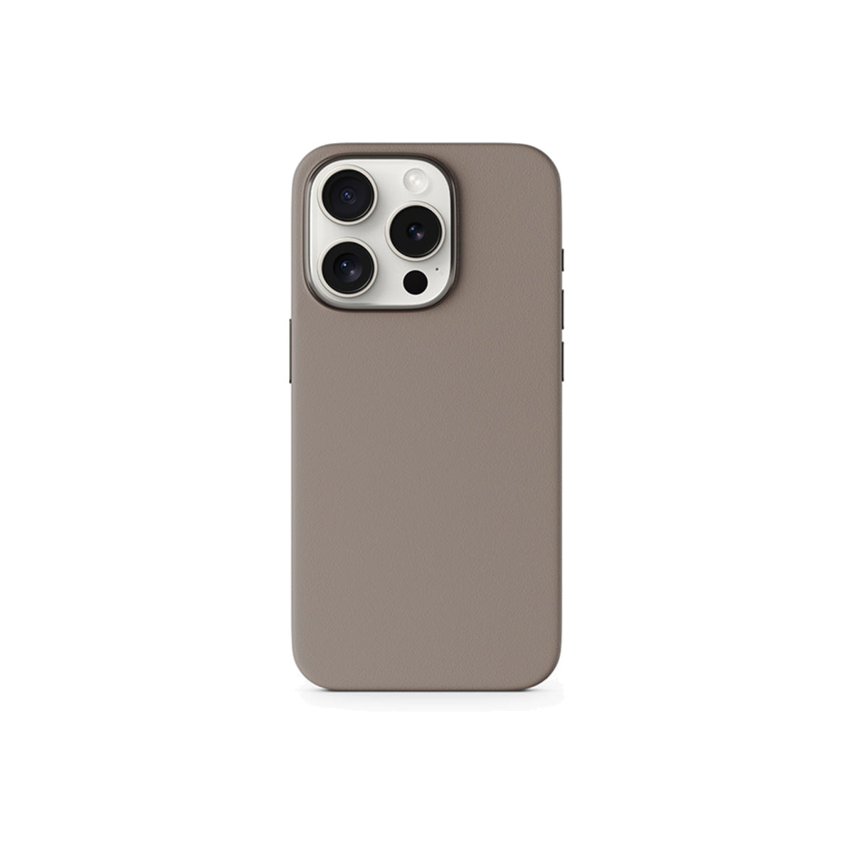 Kožený kryt pro iPhone 15 Pro Epico Mag+ - pískový - iSTYLE CZ