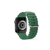 Řemínek pro Apple Watch 42/44/45/49 mm Epico Watch Strap Ocean - zelený - iSTYLE CZ