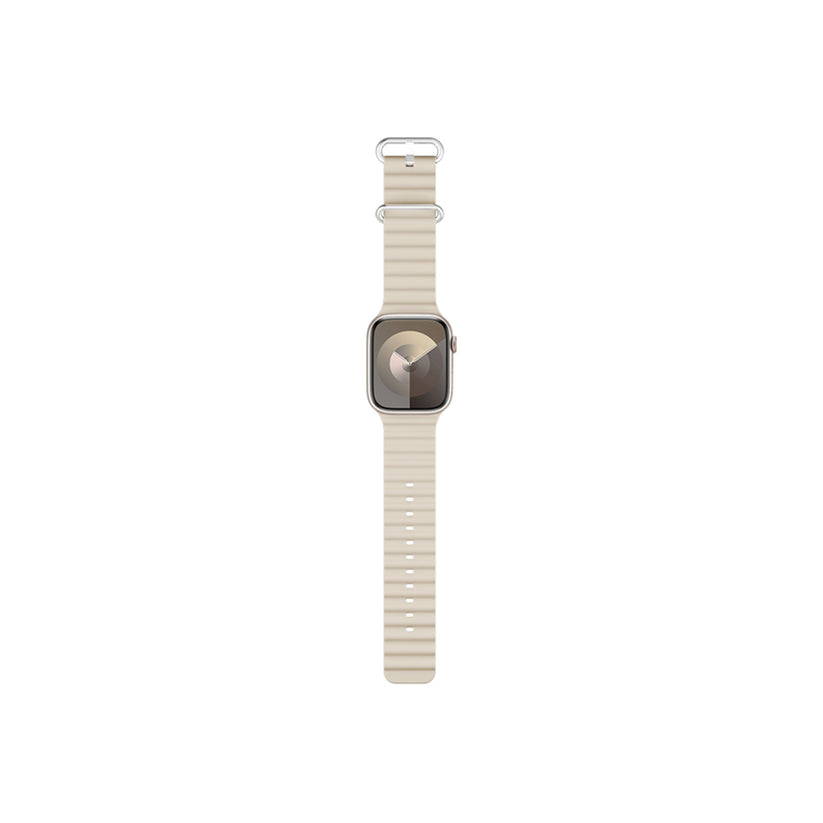 Řemínek pro Apple Watch 38/40/41 mm Epico Watch Strap Ocean - béžový - iSTYLE CZ