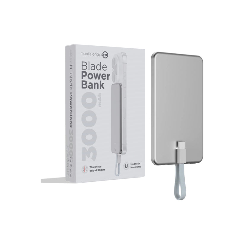 Mobile Origin Blade PowerBank 3000mAh, Silver