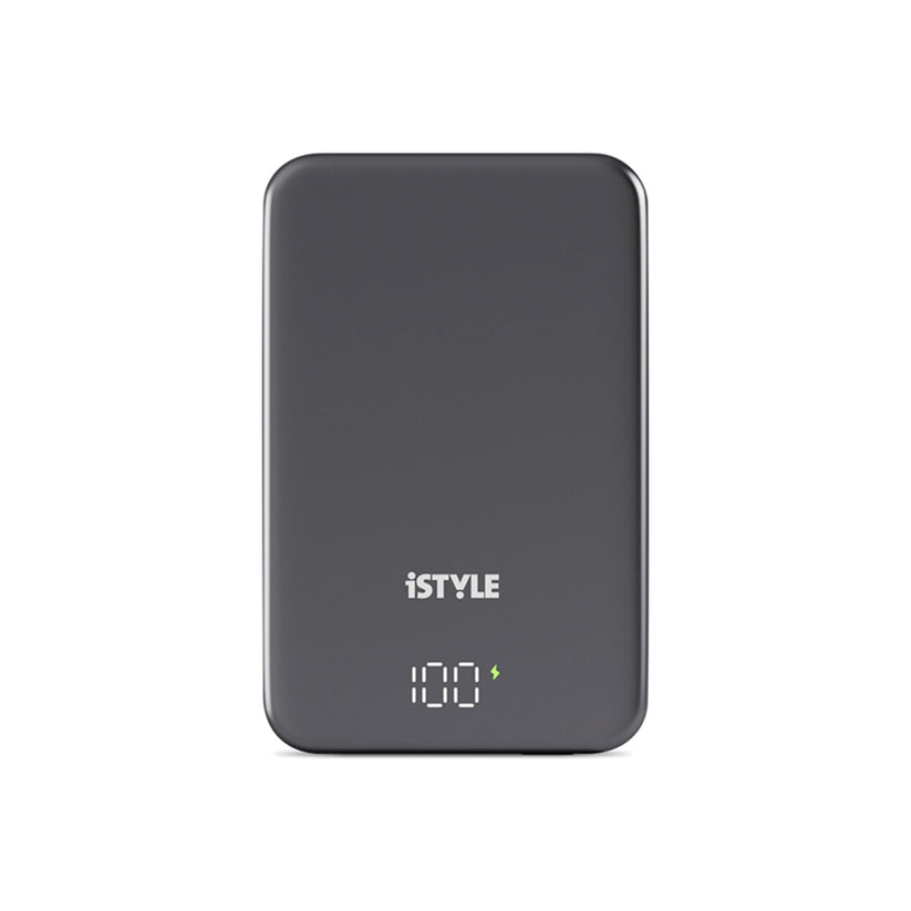 MagSafe hliníková 10 000mAh powerbanka iSTYLE Mag+ - vesmírně šedá - iSTYLE CZ