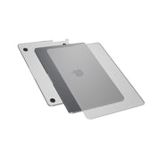 Ochranný kryt pro MacBook Air 13" (M2-M5) Epico Slim Shell - matně šedý