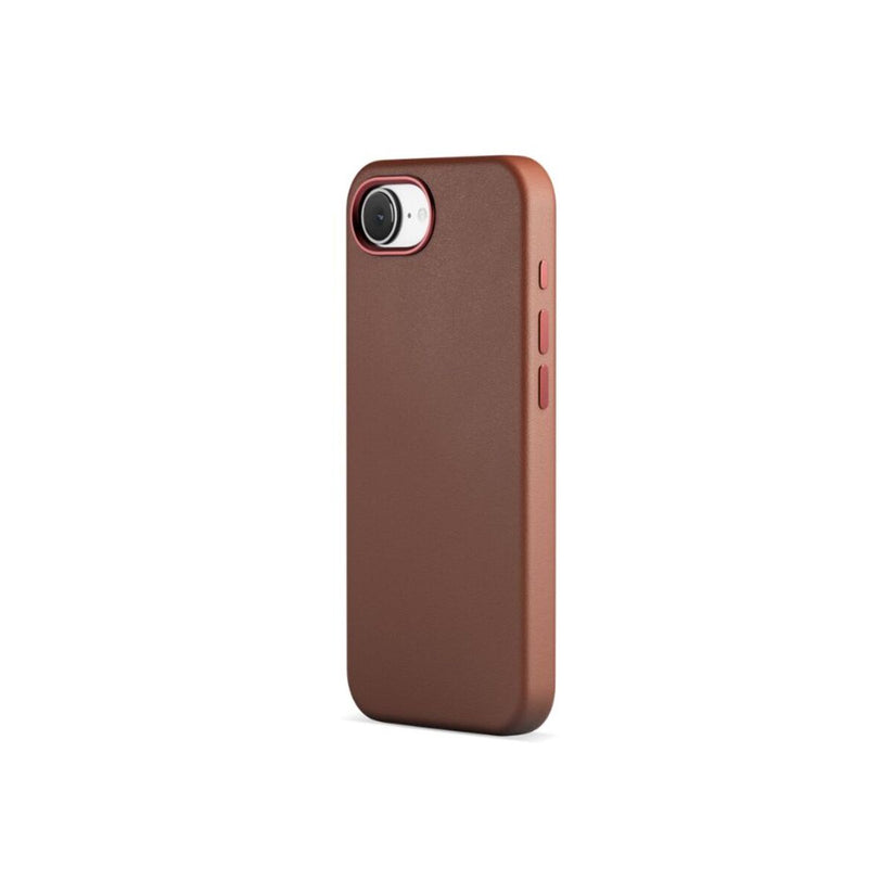 Kryt pro iPhone 16e Epico Mag+ Leather Case - hnědý