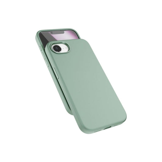 Kryt pro iPhone 16e Epico Mag+ Silicone Case Pro - mátově zelený