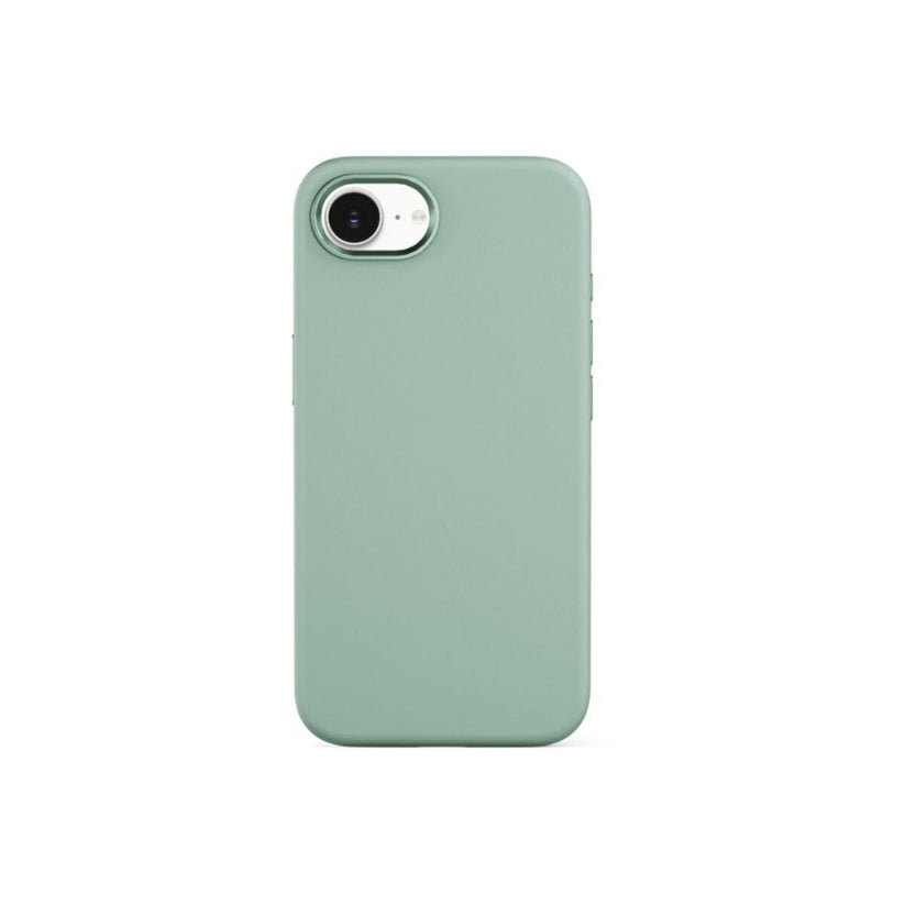 Kryt pro iPhone 16e Epico Mag+ Silicone Case Pro - mátově zelený