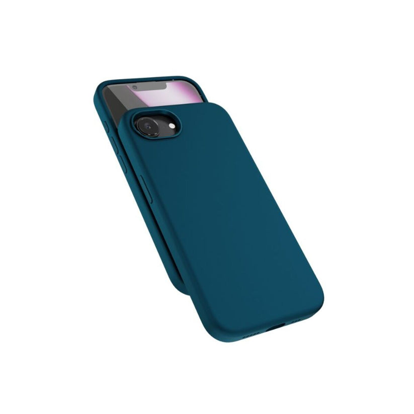 Kryt pro iPhone 16e Epico Mag+ Silicone Case Pro - petrolejově modrý