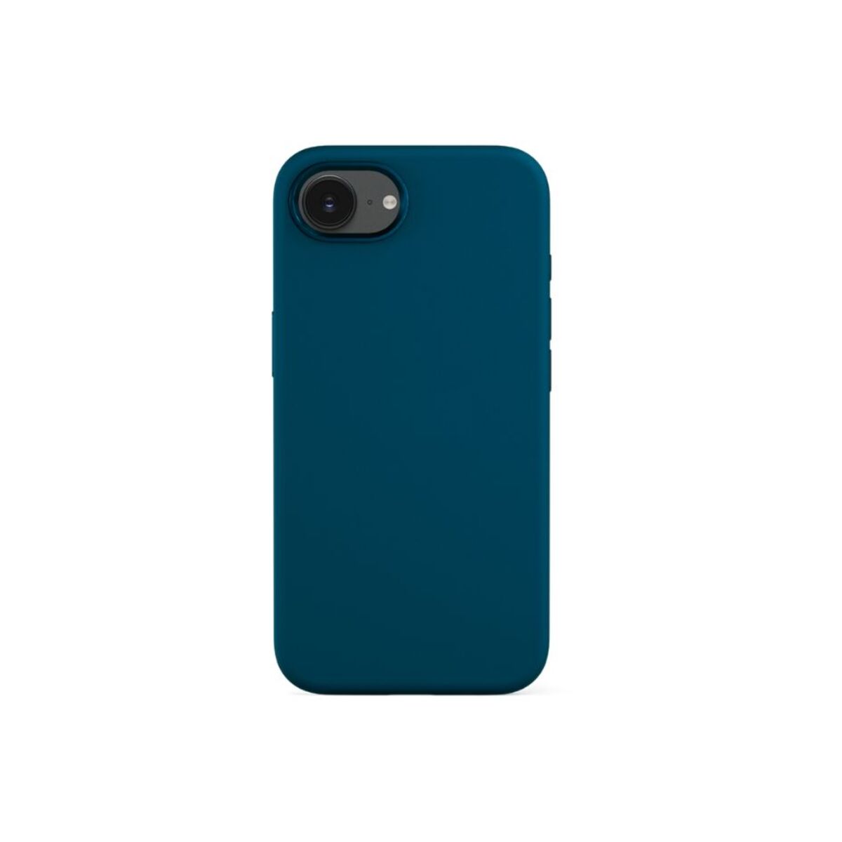 Kryt pro iPhone 16e Epico Mag+ Silicone Case Pro - petrolejově modrý