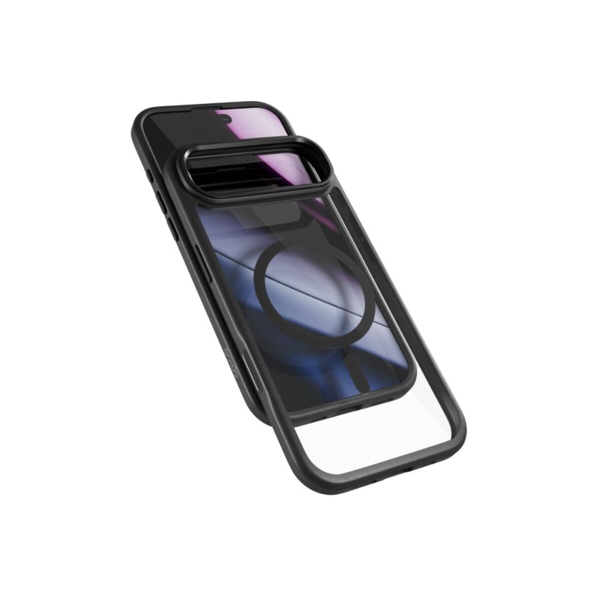 Kryt pro iPhone Air Epico Hero Pro Mag+ Case - černý průhledný