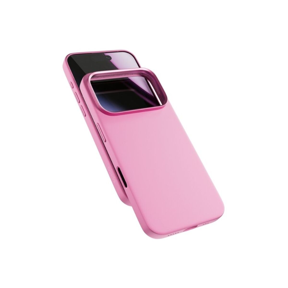 Kryt pro iPhone 17 Pro Max Epico Silicone Pro Mag+ Case - růžový