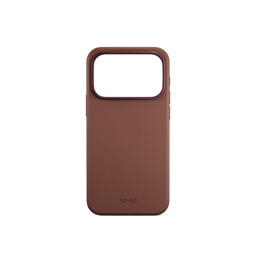 Kryt pro iPhone 17 Pro Epico Leather Pro Mag+ Case - hnědý