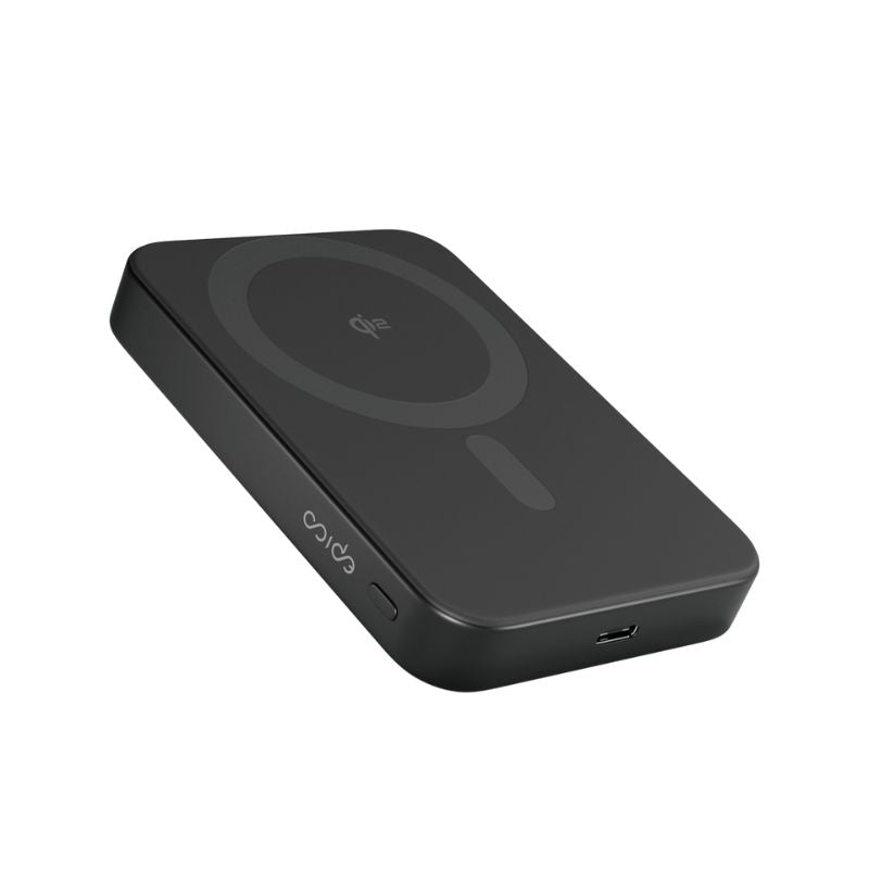 Bezdrátová hliníková powerbanka Epico UltraPack Qi2 10000mAh Mag+ EM71b - černá