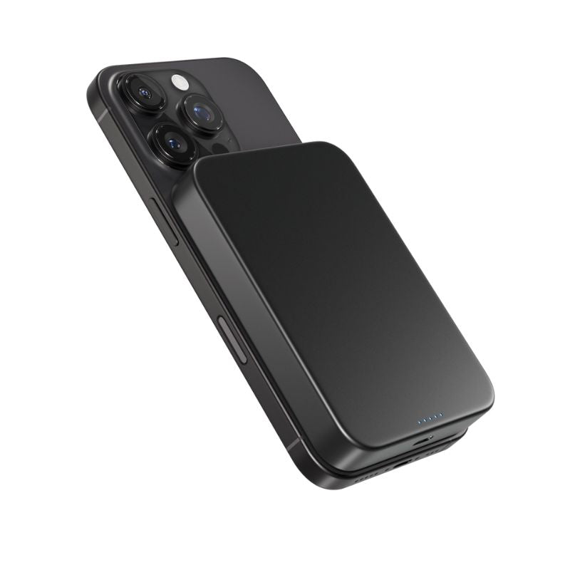 Bezdrátová hliníková powerbanka Epico UltraPack Qi2 10000mAh Mag+ EM71b - černá