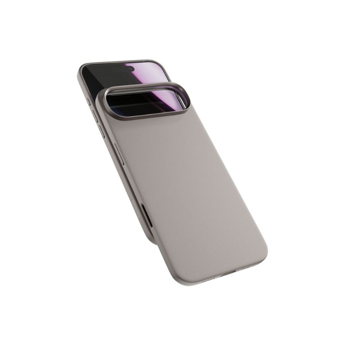 Kryt pro iPhone Air Epico Silicone Pro Mag+ Case - titanový