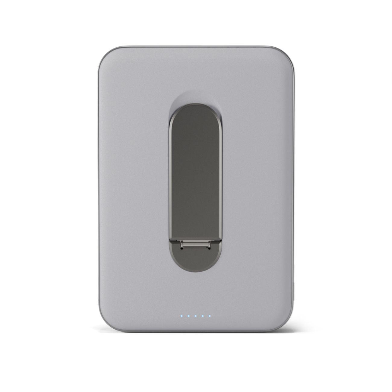 Bezdrátová hliníková powerbanka se stojánkem Epico UltraPack Qi2 Stand 5000mAh Mag+ EM52 - titanová