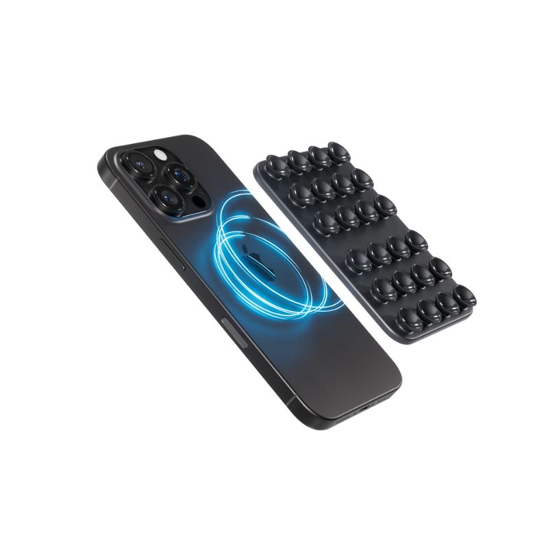 Přísavný MagSafe držák pro iPhone Epico Mag+ - černý