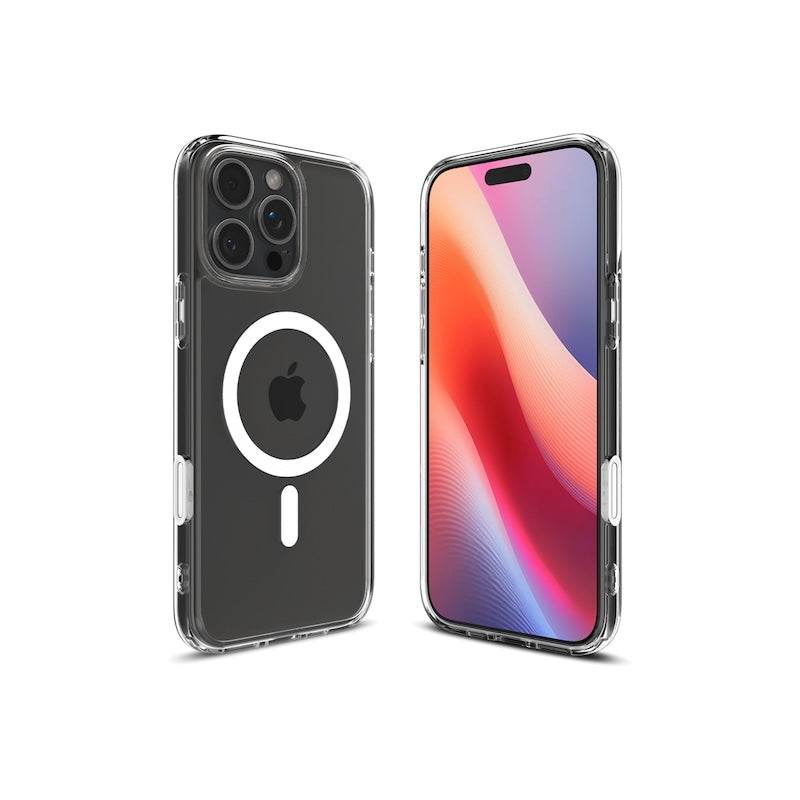 MagSafe kryt pro iPhone 16 Pro Max Spigen Ultra Hybrid T-series - bílý - iSTYLE CZ