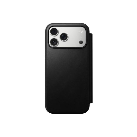 Kryt pro iPhone 17 Pro Max Nomad Modern Leather Folio - černý