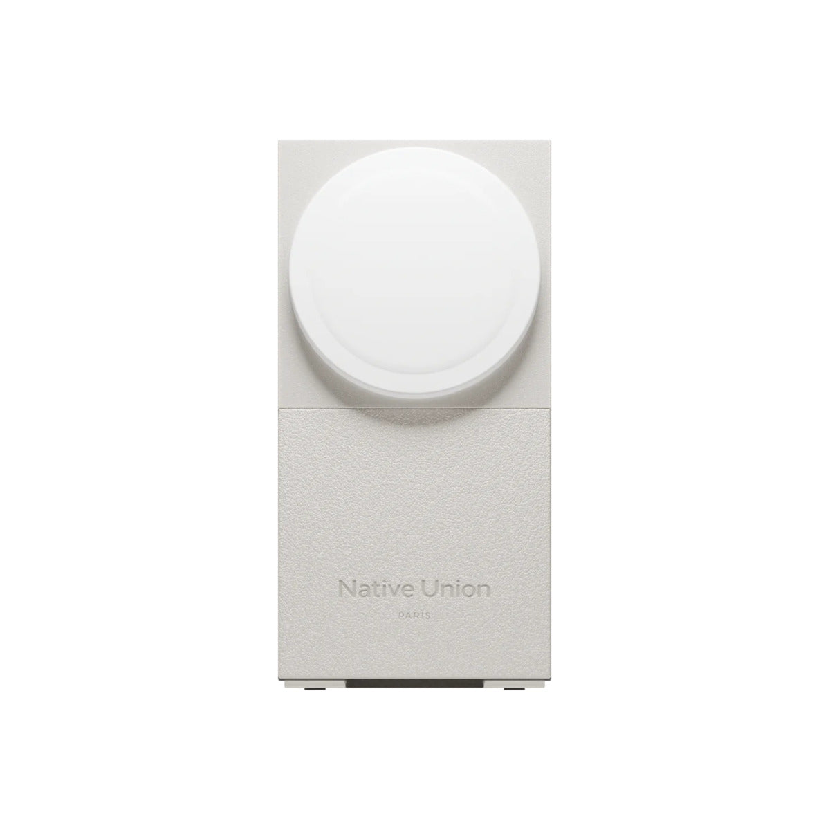 Bezdrátová nabíječka s mezinárodními adaptéry Native Union Rise 3-in-1 Qi2 - stříbrná - iSTYLE CZ