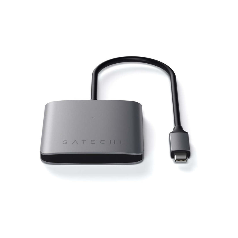 Replikátor portů Satechi 4x USB-C až 5 Gbps - vesmírně šedý - iSTYLE CZ