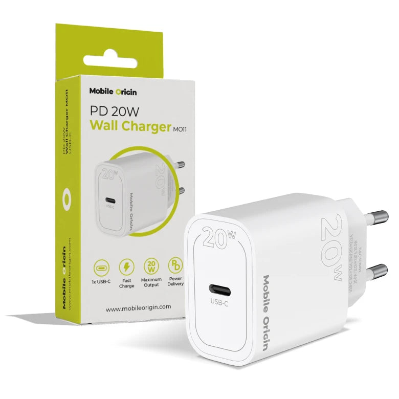 Nabíjecí adaptér Mobile Origin PD20W Wall Charger MO11 USB-C