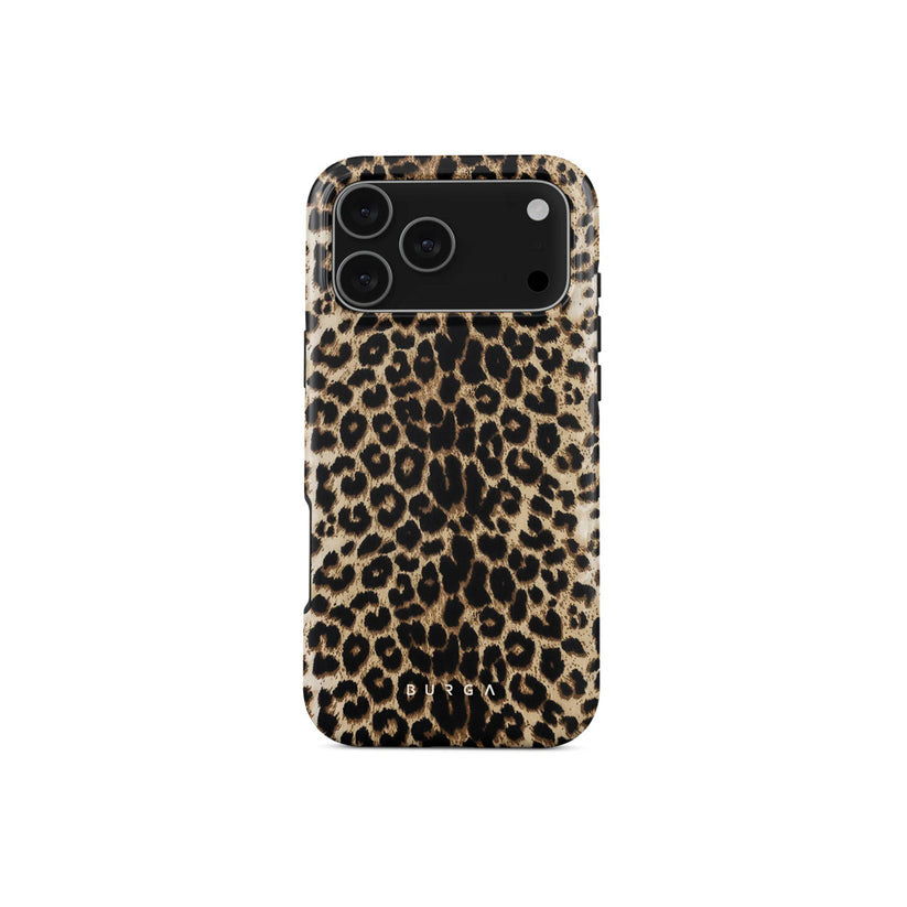 Kryt pro iPhone 17 Pro Max Burga Player Tough MagSafe Case - leopard - iSTYLE CZ