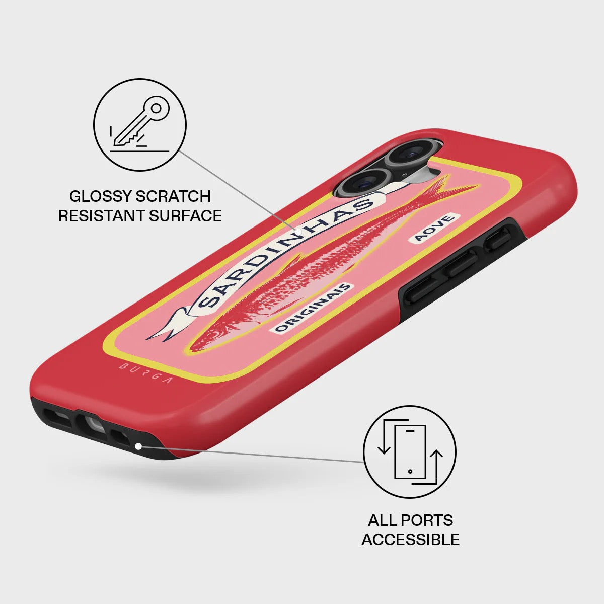 Kryt pro iPhone 17 Burga Gourmet Tough MagSafe Case - retro plechovka - iSTYLE CZ