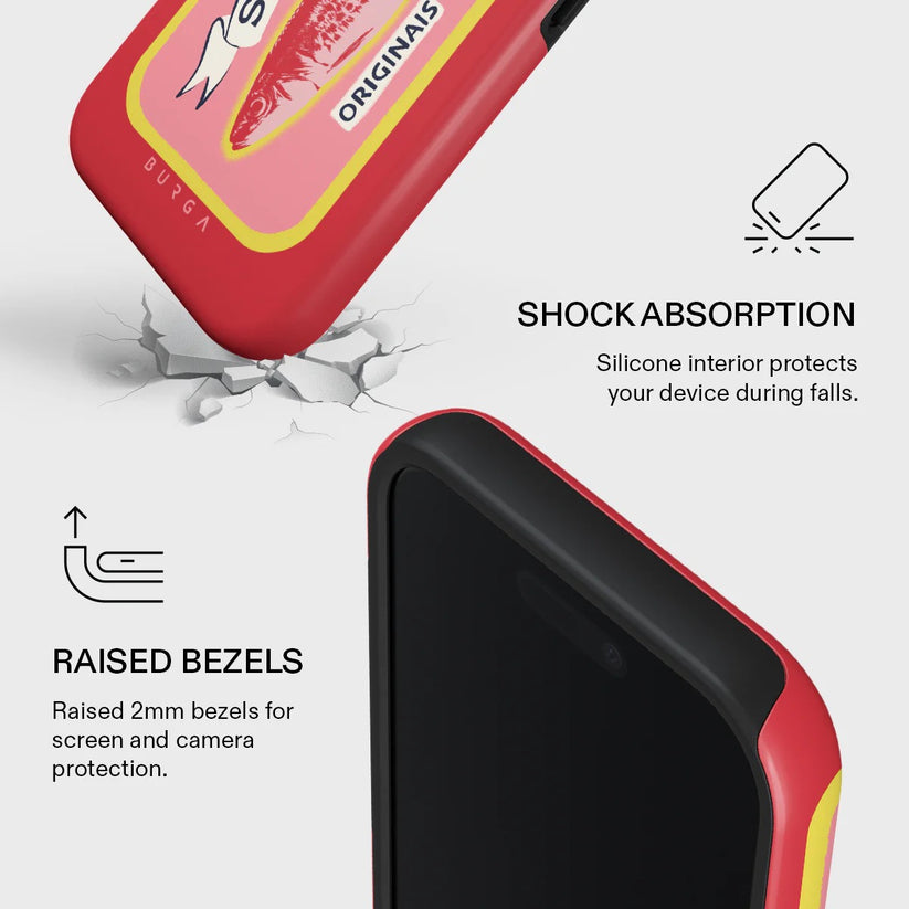Kryt pro iPhone 17 Burga Gourmet Tough MagSafe Case - retro plechovka - iSTYLE CZ
