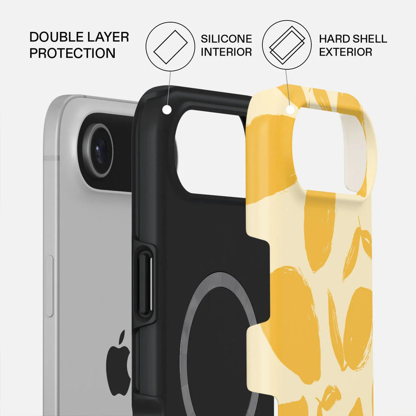 Kryt pro iPhone Air Burga Lemon Tart Tough MagSafe Case - citrón - iSTYLE CZ