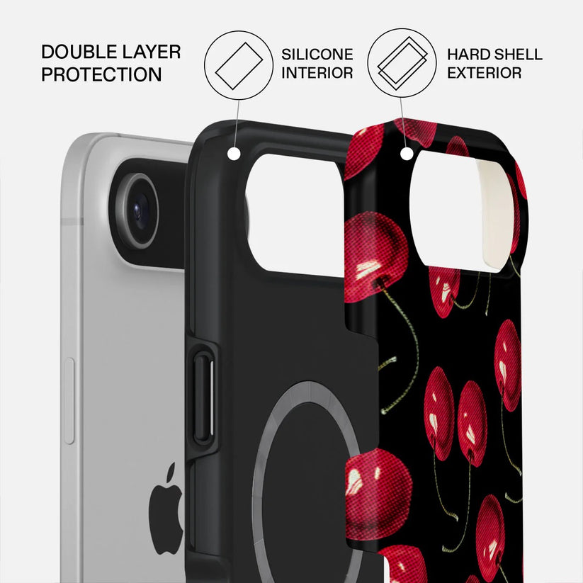 Kryt pro iPhone Air Burga Cherrybomb Tough MagSafe Case - třešeň - iSTYLE CZ