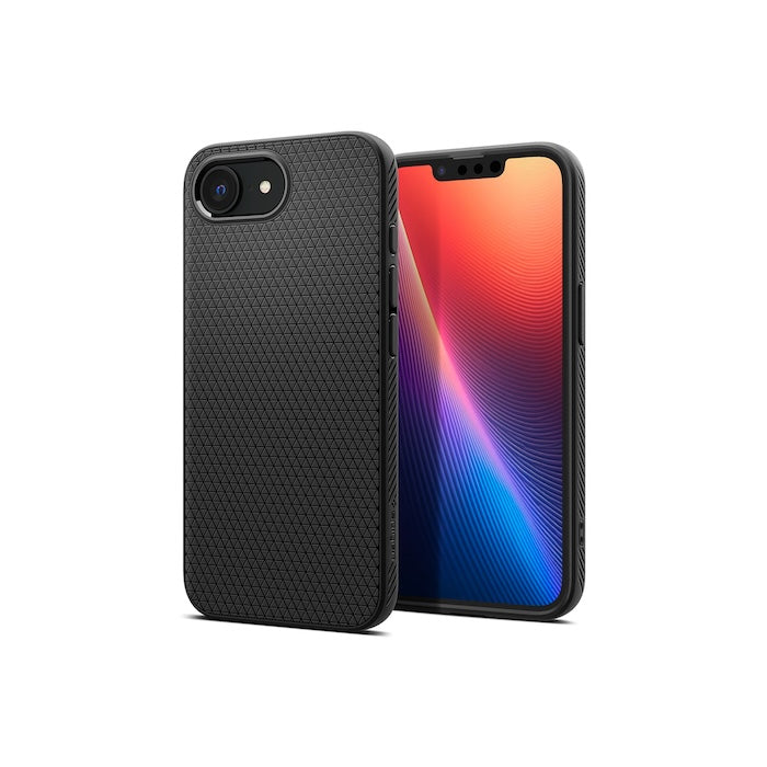 MagSafe kryt pro iPhone 16e Spigen Liquid Air - matně černý - iSTYLE CZ