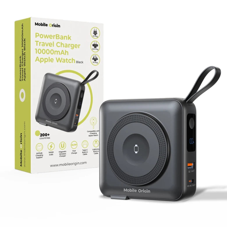 Powerbanka a cestovní nabíječka Mobile Origin PowerBank Travel Charger 10 000 mAh - iSTYLE.cz