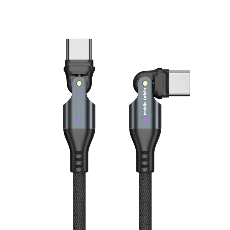 Kabel Mobile Origin 240W Rotating Cable USB-C na USB-C 1 m - iSTYLE.cz