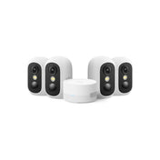 Venkovní kamera Anker eufy C35 (sada 4 ks + jednotka HomeBase Mini) - bílá