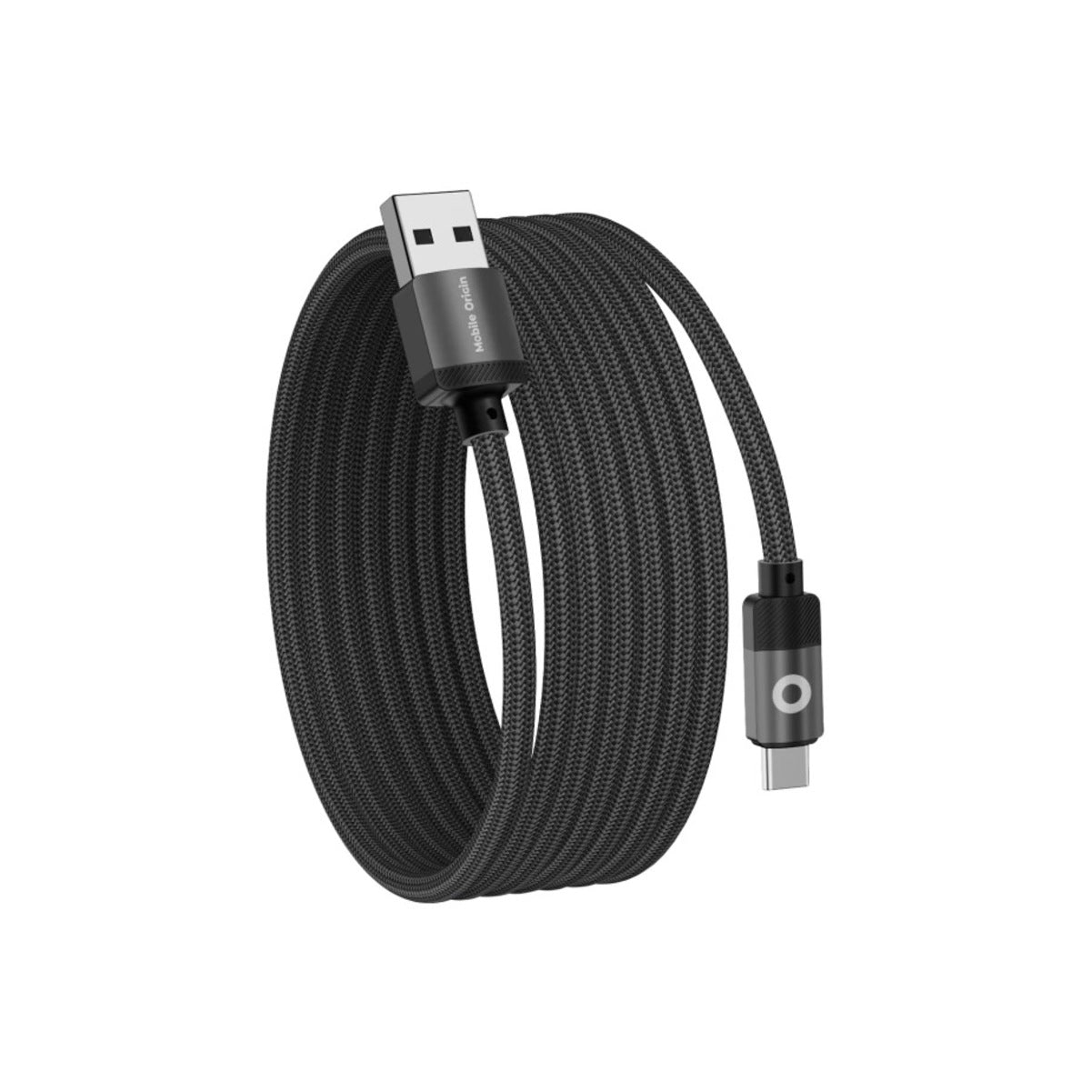 Magnetický 27W nabíjecí kabel Mobile Origin Original Cable USB-A / USB-C 1m - černý - iSTYLE CZ