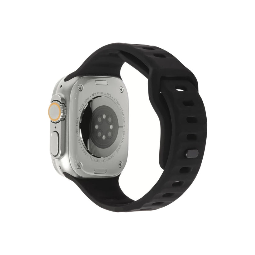 Řemínek pro Apple Watch 42/44/45/49 mm Mobile Origin Strap - černý - iSTYLE CZ