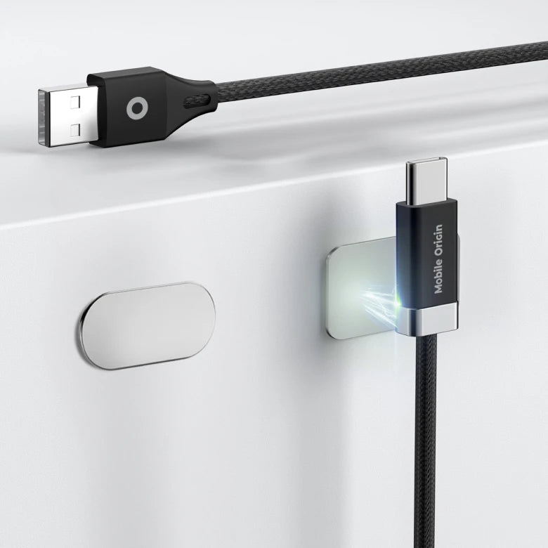 27W USB-C kabel USB-C/USB-A 1,5 m Mobile Origin CB6