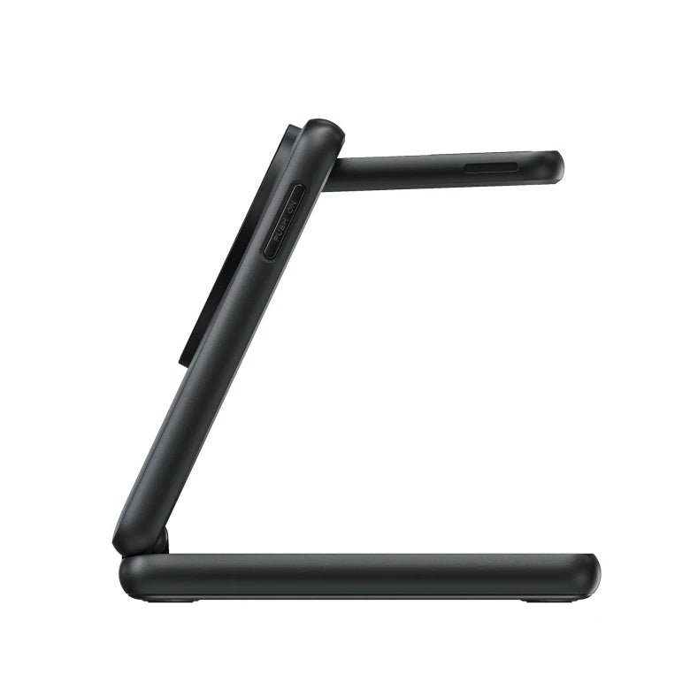 Bezdrátová nabíječka Mobile Origin 3in1 Foldable Qi2 Charger PW8 - černá