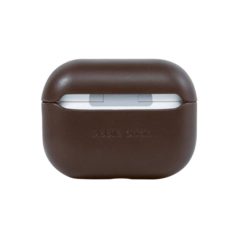 Kožené pouzdro pro AirPods Pro 2 Mobile Origin Leather Case - hnědé