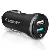 Duální nabíjecí adaptér do auta Spigen F27QC Quick Charge 3.0 - černý