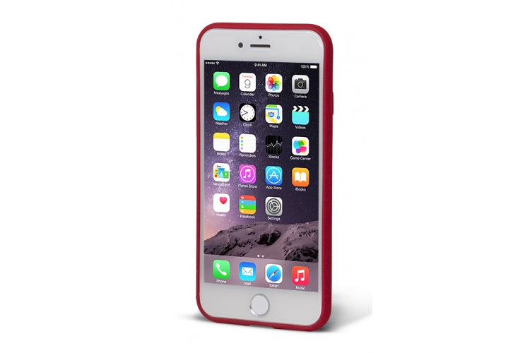 Kryt na iPhone 7/8 Epico Silicone Case - červený