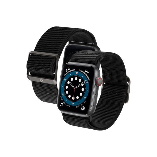 Řemínek pro Apple Watch 42/44/45/49mm Spigen Lite Fit - černý - iSTYLE CZ