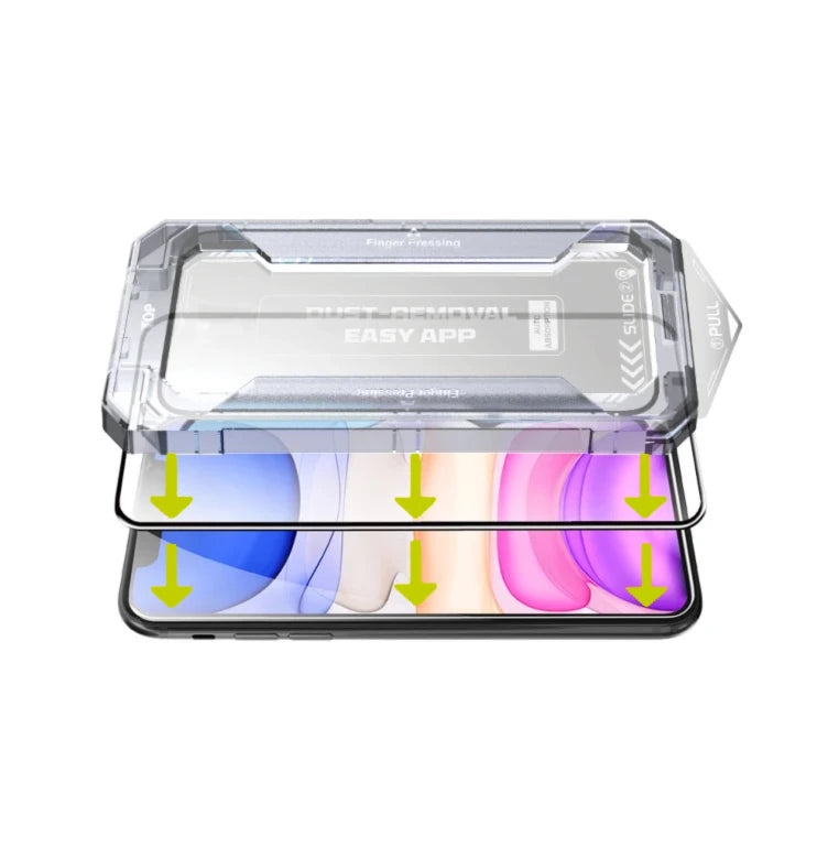 Ochranné sklo pro iPhone 11/XR Mobile Origin Screen Guard s aplikátorem