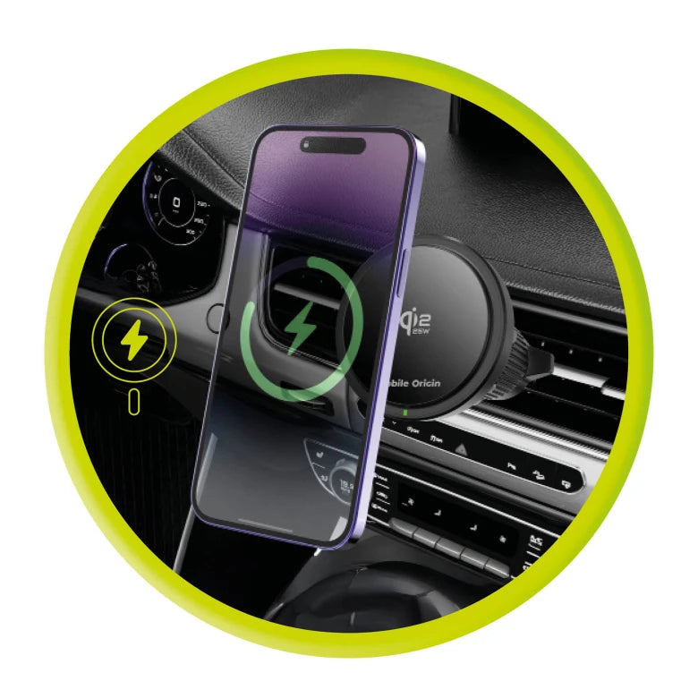 Bezdrátová autonabíječka Qi2 25W Mobile Origin CA24