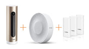 Kamera Netatmo Welcome + bezpečnostní siréna a senzor oken a dveří